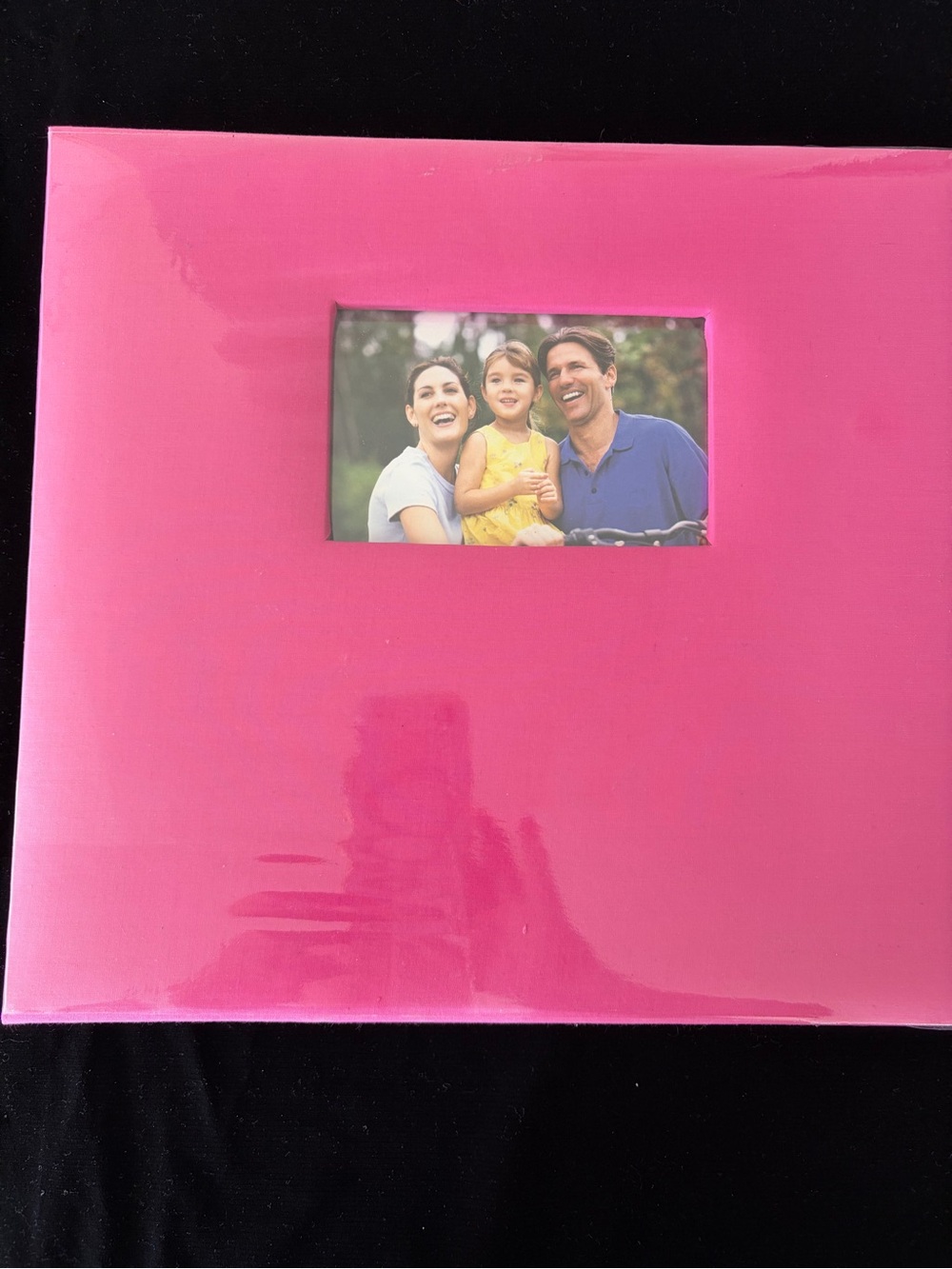 Recollections Hot Pink Hardcover Picture Frame Album